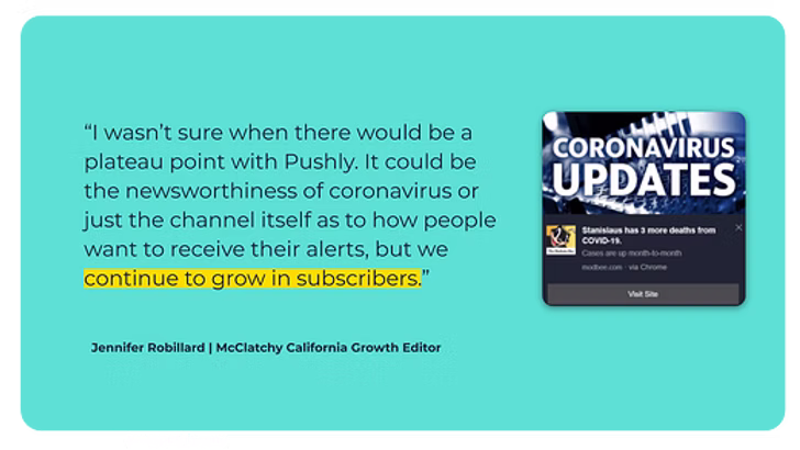 Case Study McClatchy Shares Experience Integrating Pushly Platform Across Newsrooms
