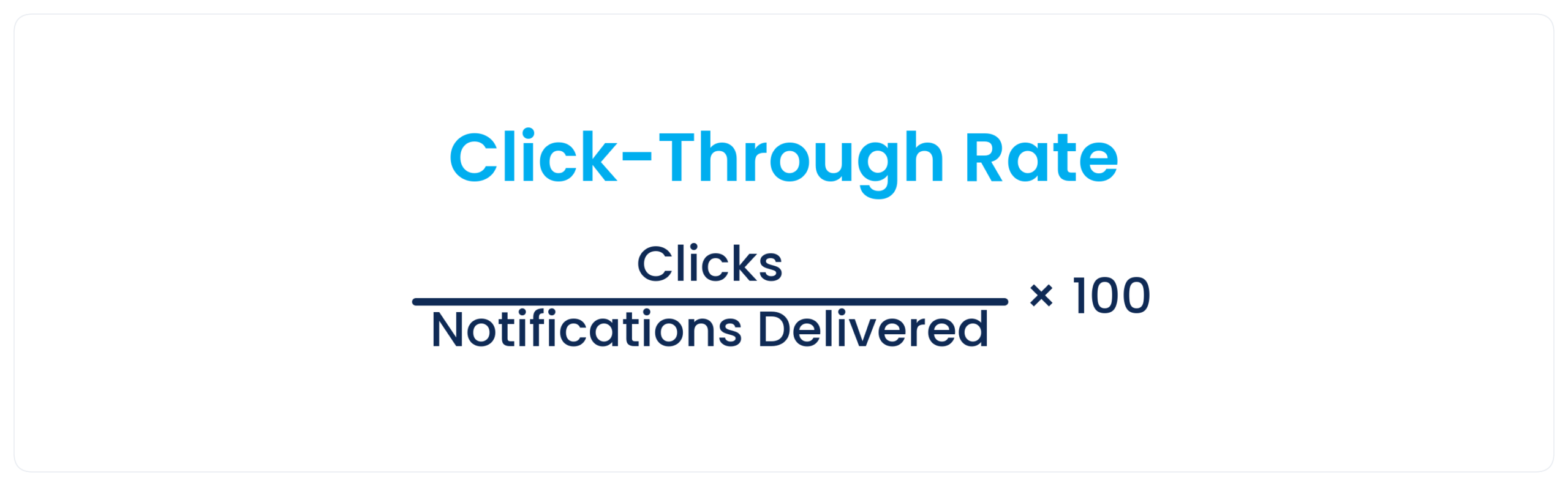 click-through rate formula